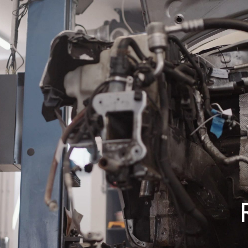 Ringhofer Garage Auto zerlegt